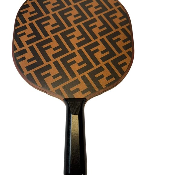 NEW FENDI Table Tennis (Pickle Ball) Paddle/Ball Racket w/ 3 balls Set - Picture 13 of 16